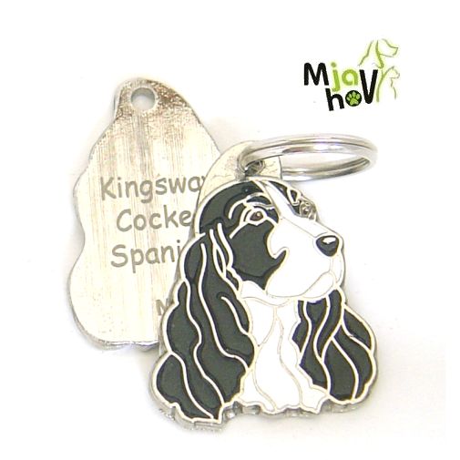 id-tegn-indgraverede-cocker-spaniel-sh.jpg Personlige hundetegn MjavHov - indgraverede hundetegn online